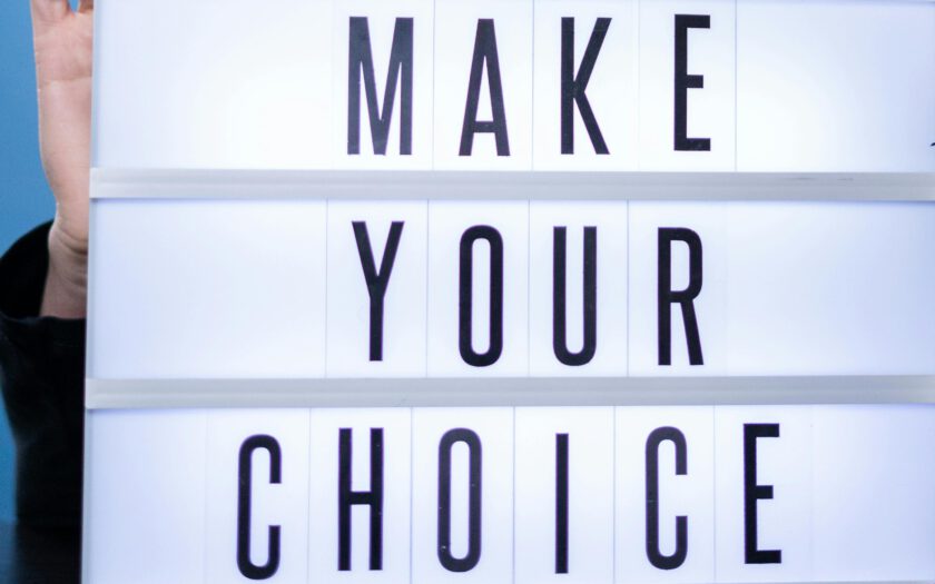 Make your choice